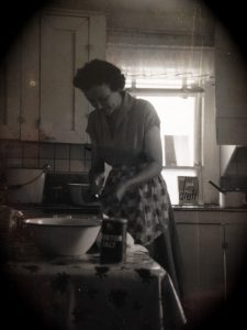 Lois Marie Thomason / My Grandmother in her Wagner, Texas kitchen